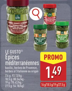 Offre: Epices méditerranéennes