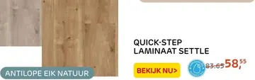 Aanbieding: Quick-Step Laminaat Settle