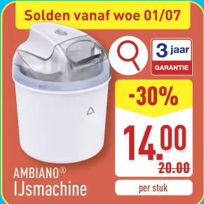 Promotie: IJsmachine