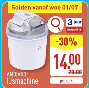 Promotie: IJsmachine