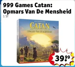 Aanbieding: 999 Games Catan: Opmars Van De Mensheid