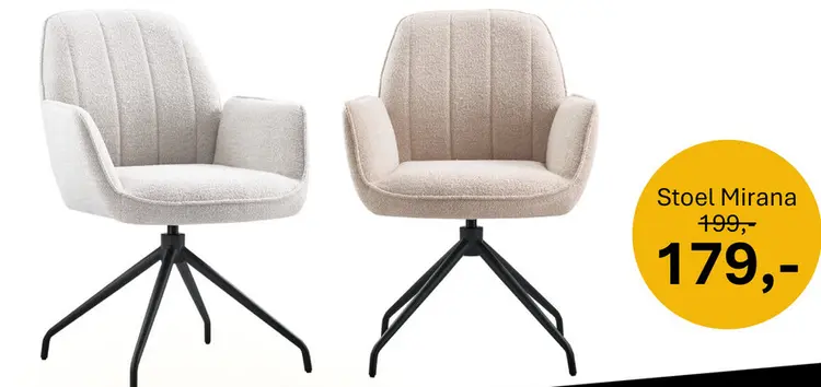 Aanbieding: Stoel Mirana