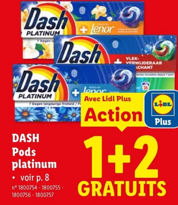 Offre: Pods platinum
