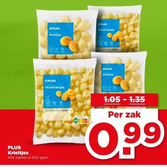 Aanbieding: PLUS Krieltjes