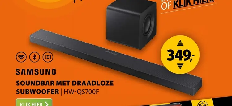 Aanbieding: Samsung HW-QS700F