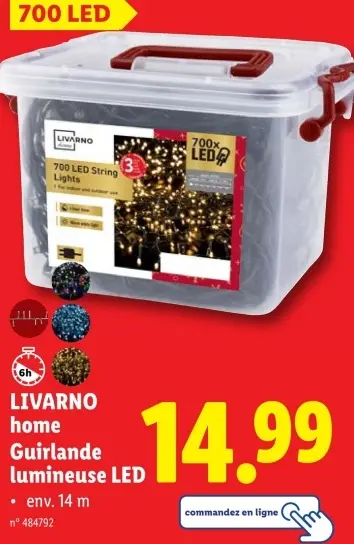 Offre: Guirlande lumineuse LED