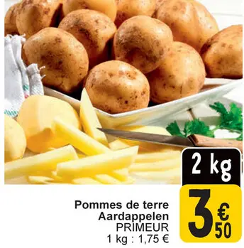Offre: Pommes de terre / Aardappelen