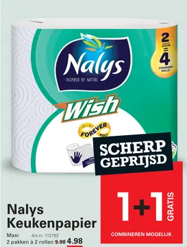 Aanbieding: Nalys Keukenpapier
