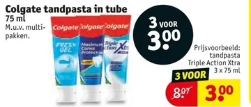 Aanbieding: Colgate tandpasta in tube