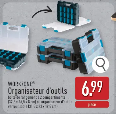 Offre: Organisateur d'outils