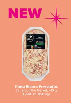 Offre: Pinsa Bianca Prosciutto