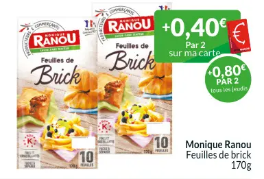 Offre: Feuilles de brick