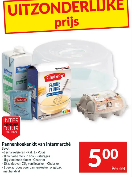 Promotie: Pannenkoekenkit van Intermarché
