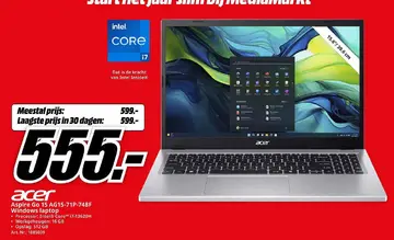 Aanbieding: Acer Aspire Go 15 AG15-71P-748F Windows lapto