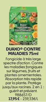 Offre: DUAXO® CONTRE MALADIES