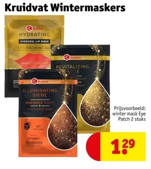Aanbieding: Kruidvat Wintermaskers