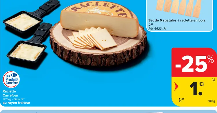 Offre: Raclette