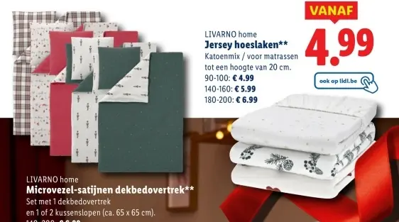 Promotie: Jersey hoeslaken