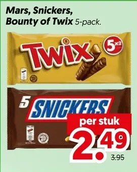 Aanbieding: Bounty of Twix