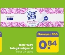 New Way Inlegkruisjes xl