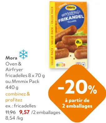 Offre: Oven & Airfryer fricadelles