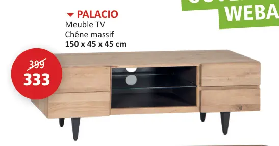 Offre: Meuble TV Palacio