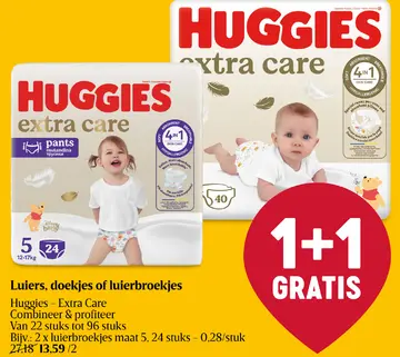 Aanbieding: Luiers, doekjes of luierbroekjes