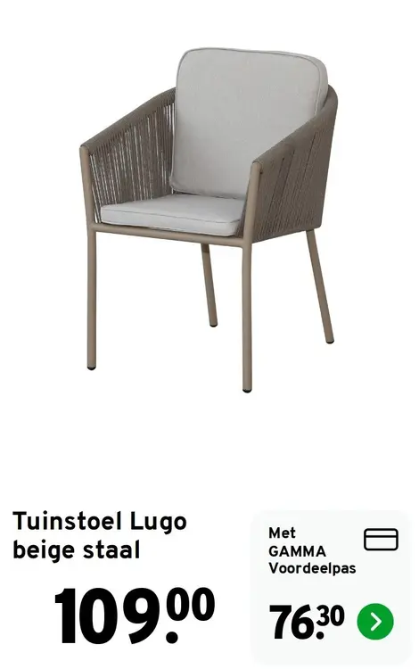 Aanbieding: Tuinstoel Lugo