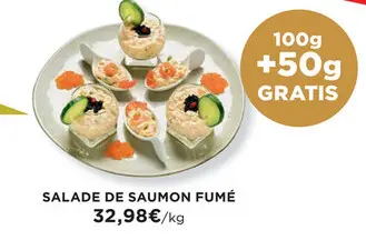 Offre: Salade de saumon fumé