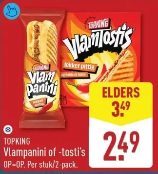 Aanbieding: Vlampanini of -tosti's