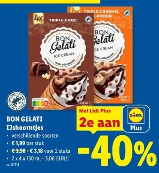 Promotie: IJshoorntjes