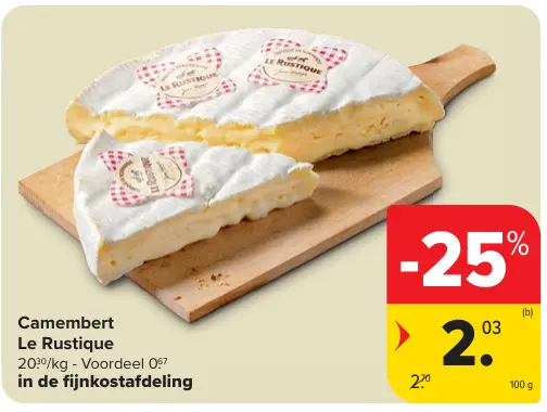 Promotie: Camembert