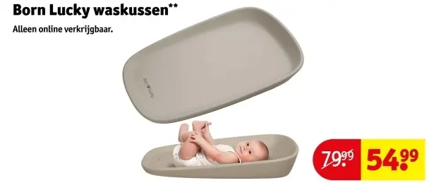 Aanbieding: Born Lucky waskussen