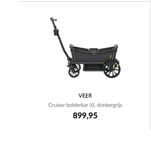 Aanbieding: Cruiser bolderkar XL donkergrijs