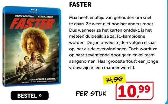 Promotie: Faster