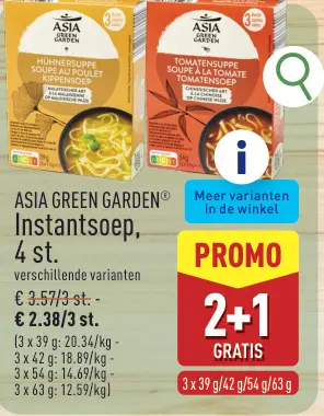 Promotie: Instantsoep