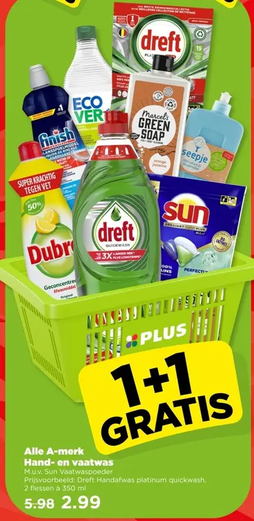 Aanbieding: Alle A-merk hand- en vaatwas