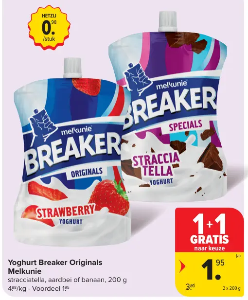Promotie: Yoghurt Breaker Originals