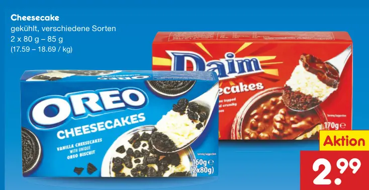 Aanbieding: Cheesecake