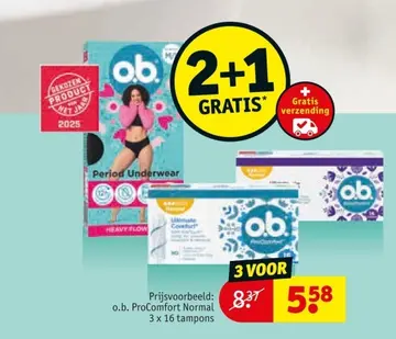 Aanbieding: o.b. ProComfort Normal