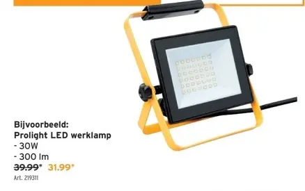Aanbieding: LED werklamp