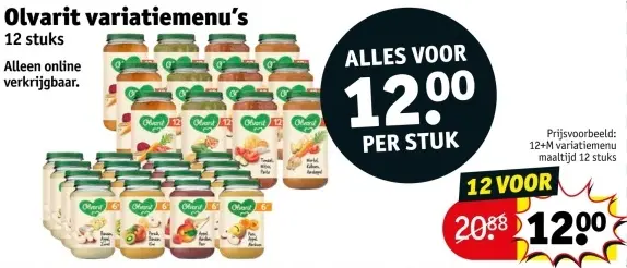 Aanbieding: Olvarit variatiemenu's