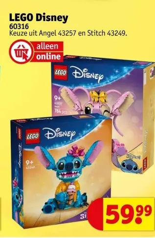Promotie: LEGO Disney