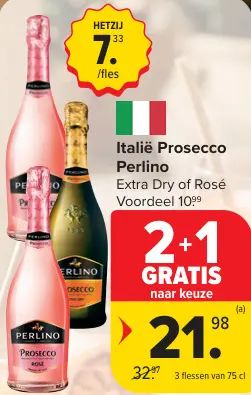 Promotie: Prosecco Perlino