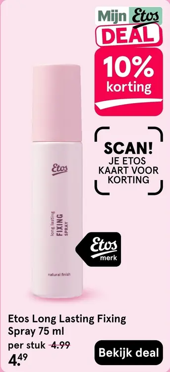 Aanbieding: Long Lasting Fixing Spray