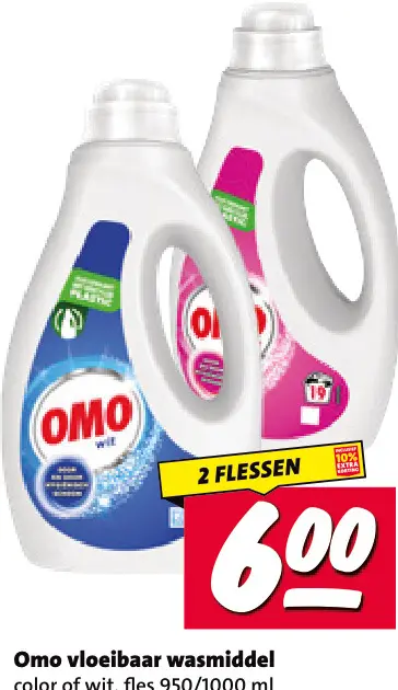 Aanbieding: Vloeibaar wasmiddel
