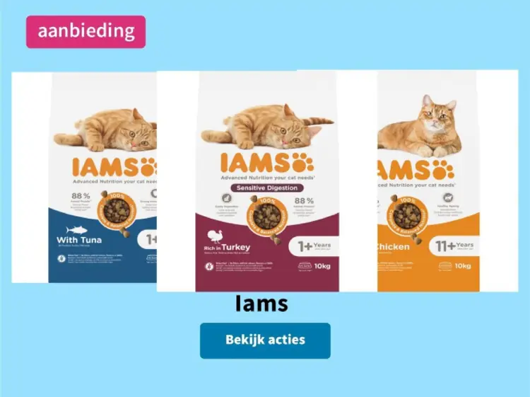 Promotie: Iams kattenvoer