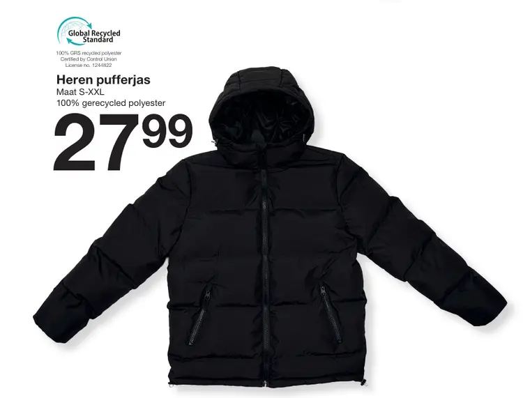 Aanbieding: Heren pufferjas