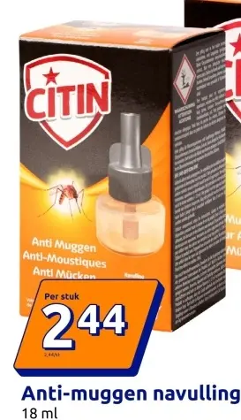 Promotie: Anti-muggen navulling