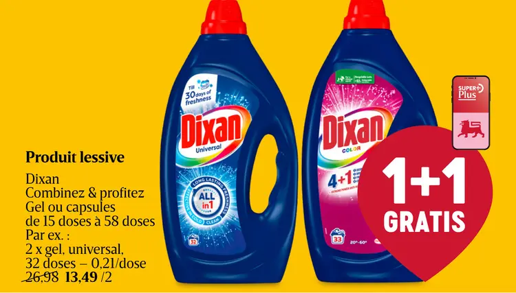 Offre: Produit lessive